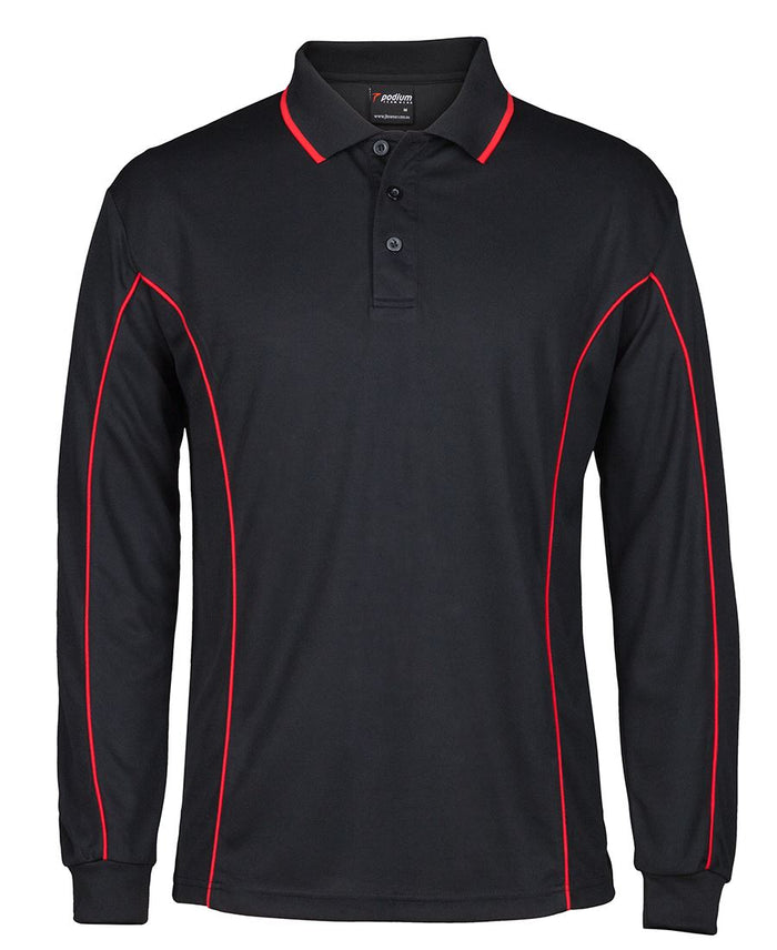 Podium L/S Piping Polo 7PIPL