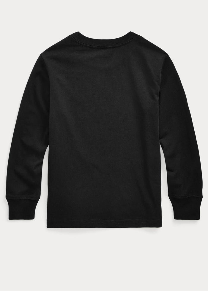 POLO RALPH LAUREN KIDS long-sleeved cotton T-shirt