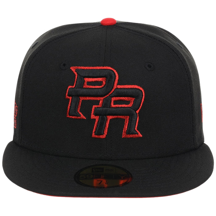 Puerto Rico Crown the Country New Era 59FIFTY (Black/Black)
