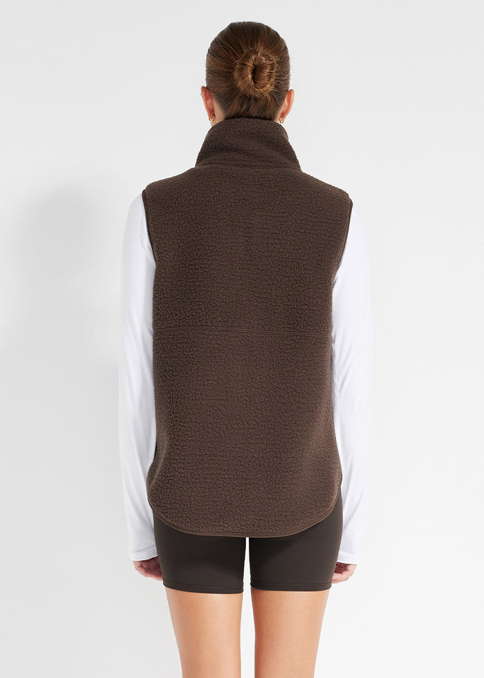 Rain Or Shine Sherpa Vest
