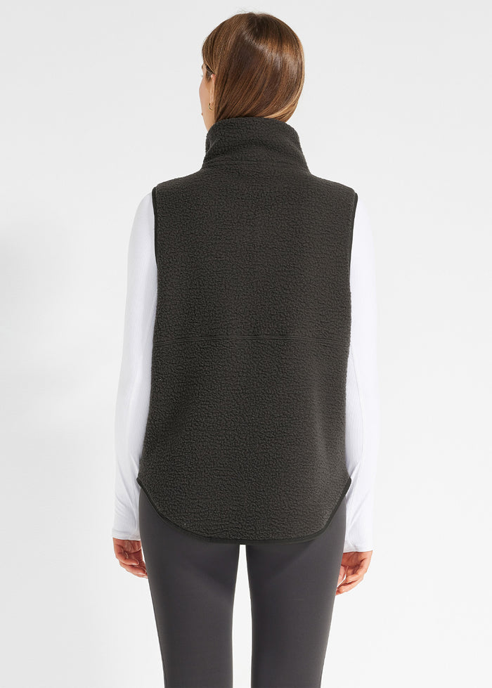 Rain Or Shine Sherpa Vest
