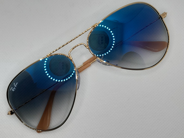 Rayban Aviator 3025 azzurro chiaro