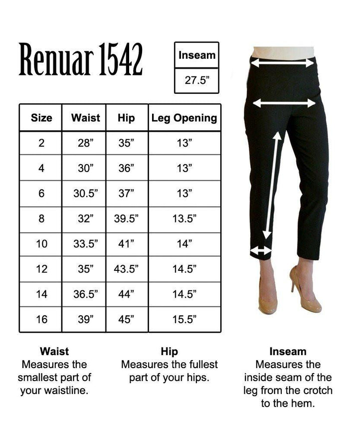 Renuar Ankle Pants - Twig