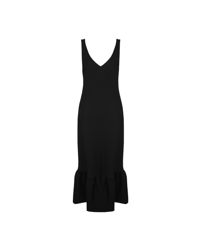 ROBIN PUFF DRESS BLACK