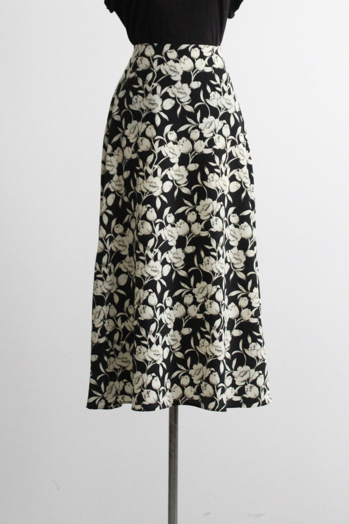 rose garden maxi skirt