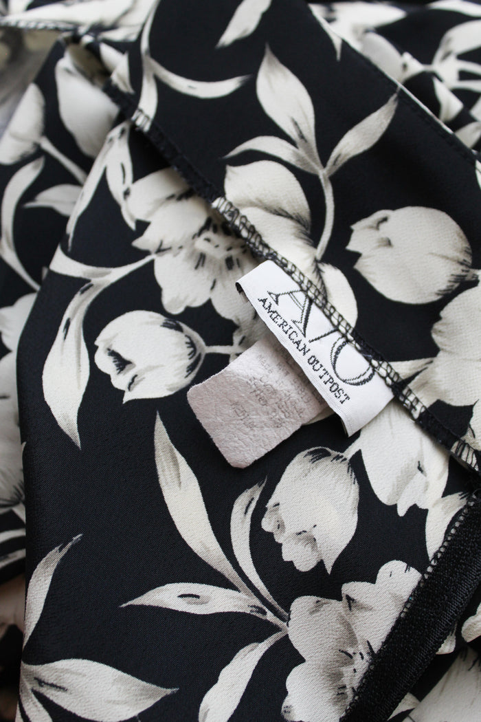 rose garden maxi skirt