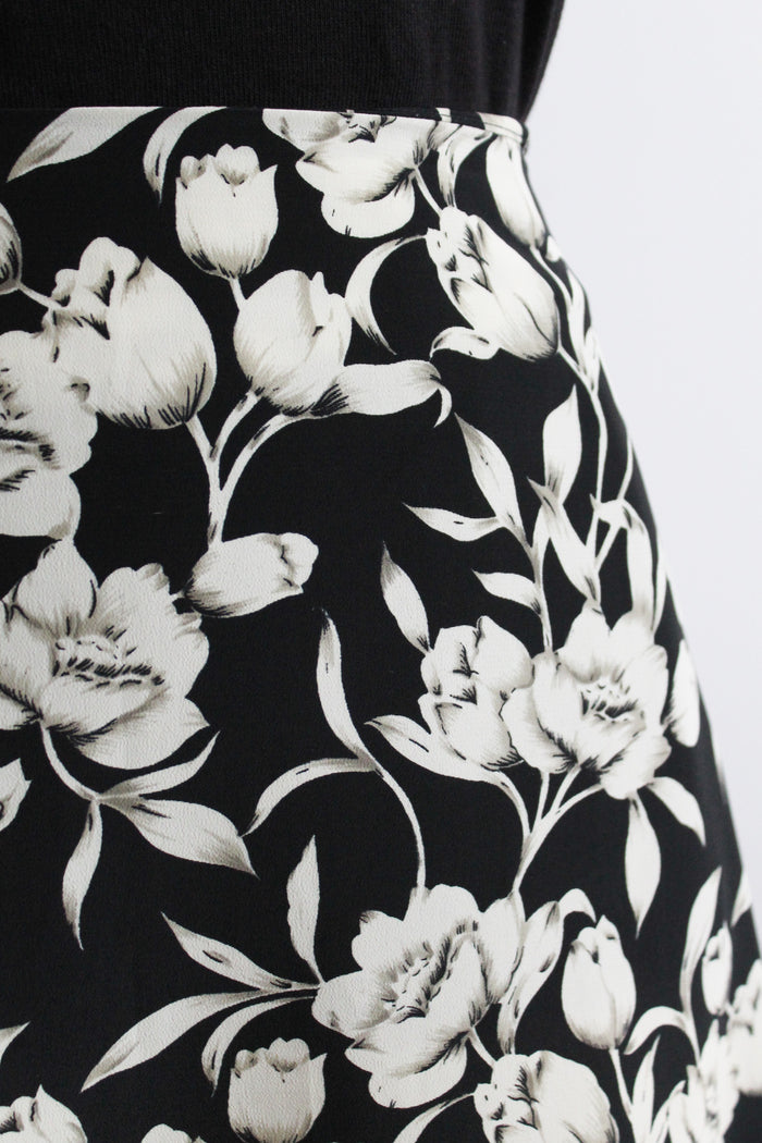 rose garden maxi skirt