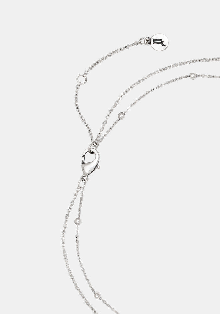 Rosea Rose Charm Necklace