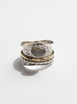 Sabrina Labradorite nh Ring