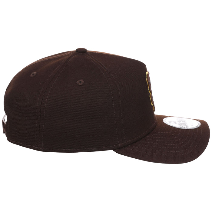 San Francisco Giants MLB Burnt Wood FASHION CORE New Era 9FORTY A-Frame
