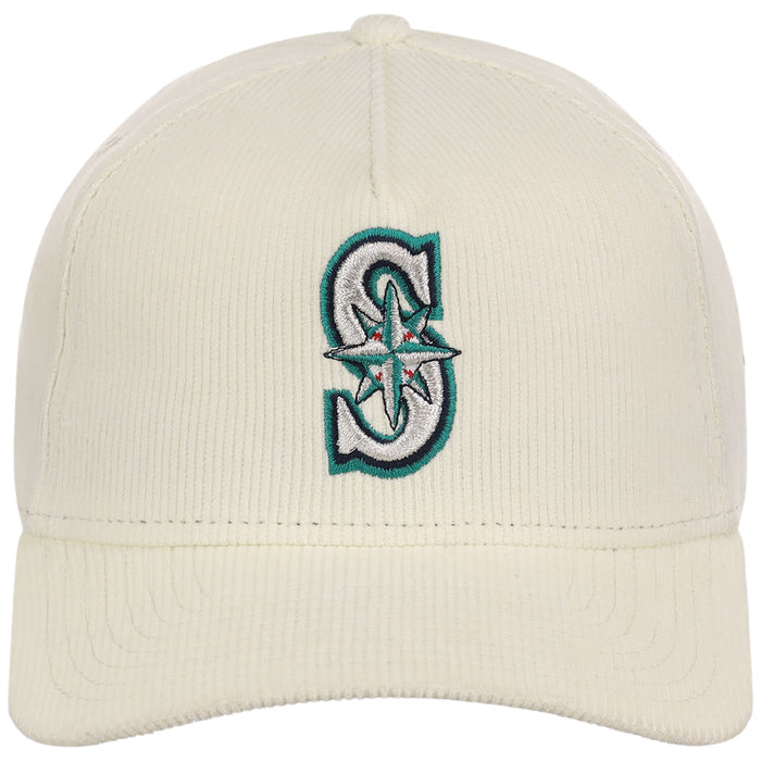 Seattle Mariners MLB Chrome Cord FASHION CORE New Era 9FORTY A-Frame