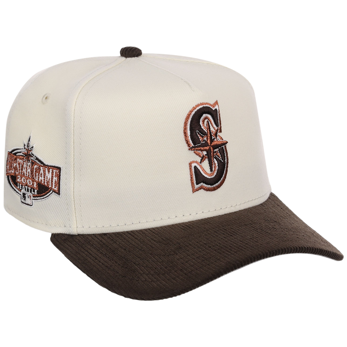 Seattle Mariners MLB Chrome Walnut Cord New Era 59FORTY