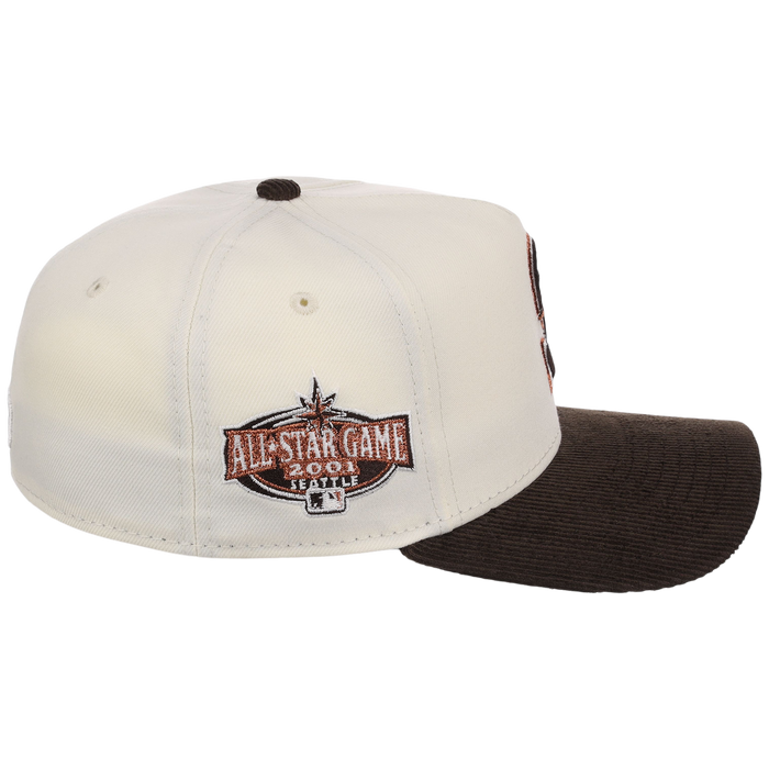 Seattle Mariners MLB Chrome Walnut Cord New Era 59FORTY