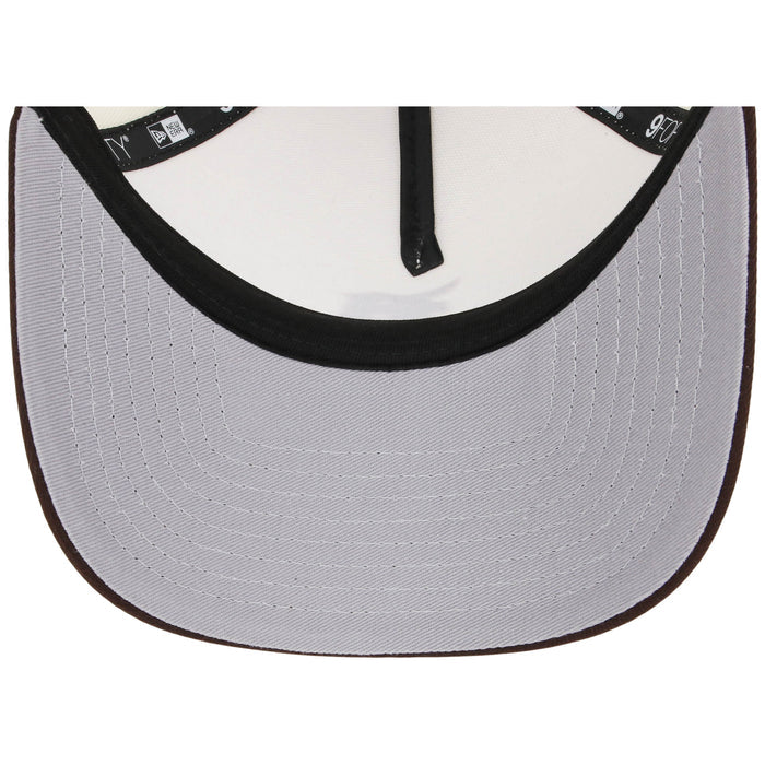 Seattle Mariners MLB Chrome x Burnt Wood FASHION CORE New Era 9FORTY A-Frame