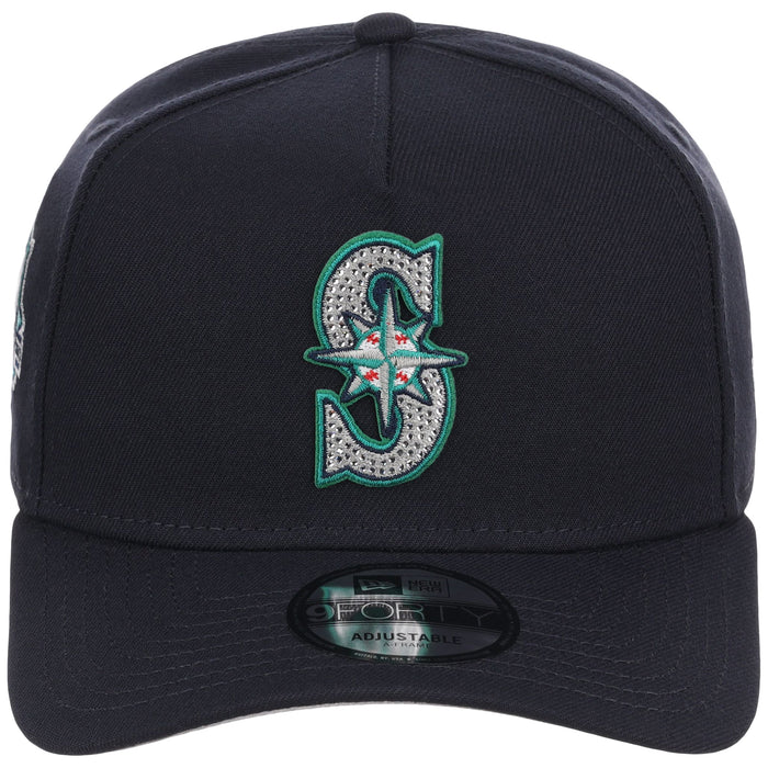 Seattle Mariners MLB Diamond Bling New Era 9FORTY A-Frame