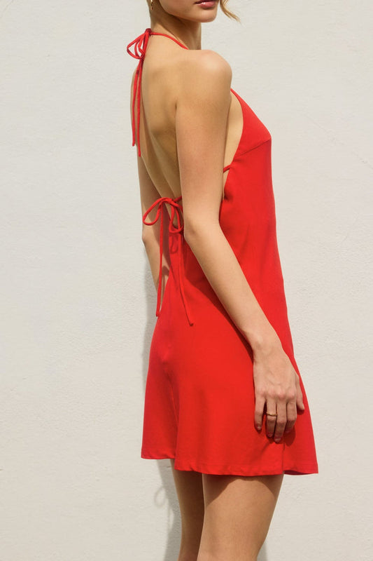 Sedona Red Rouge Mini Dress