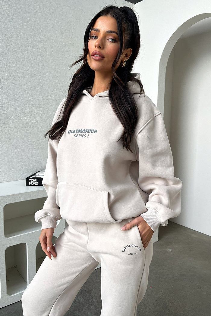 Series 2 Sweatpants - Beige / Charcoal