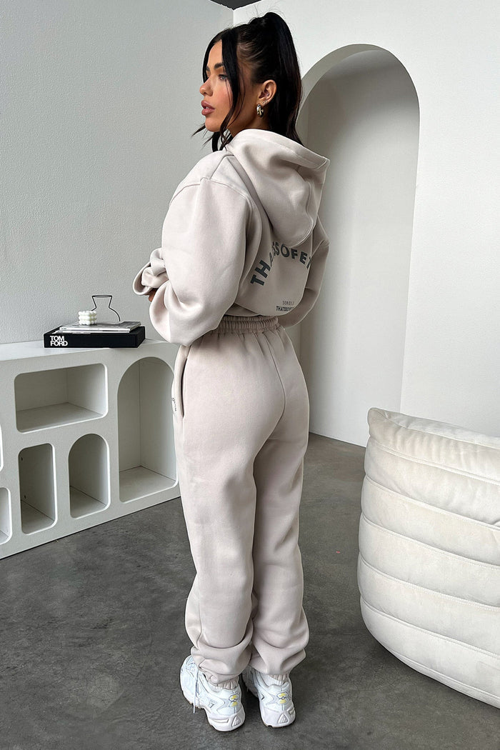 Series 2 Sweatpants - Beige / Charcoal