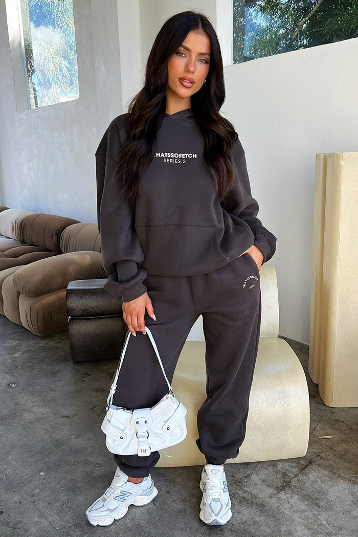 Series 2 Sweatpants - Charcoal / Beige