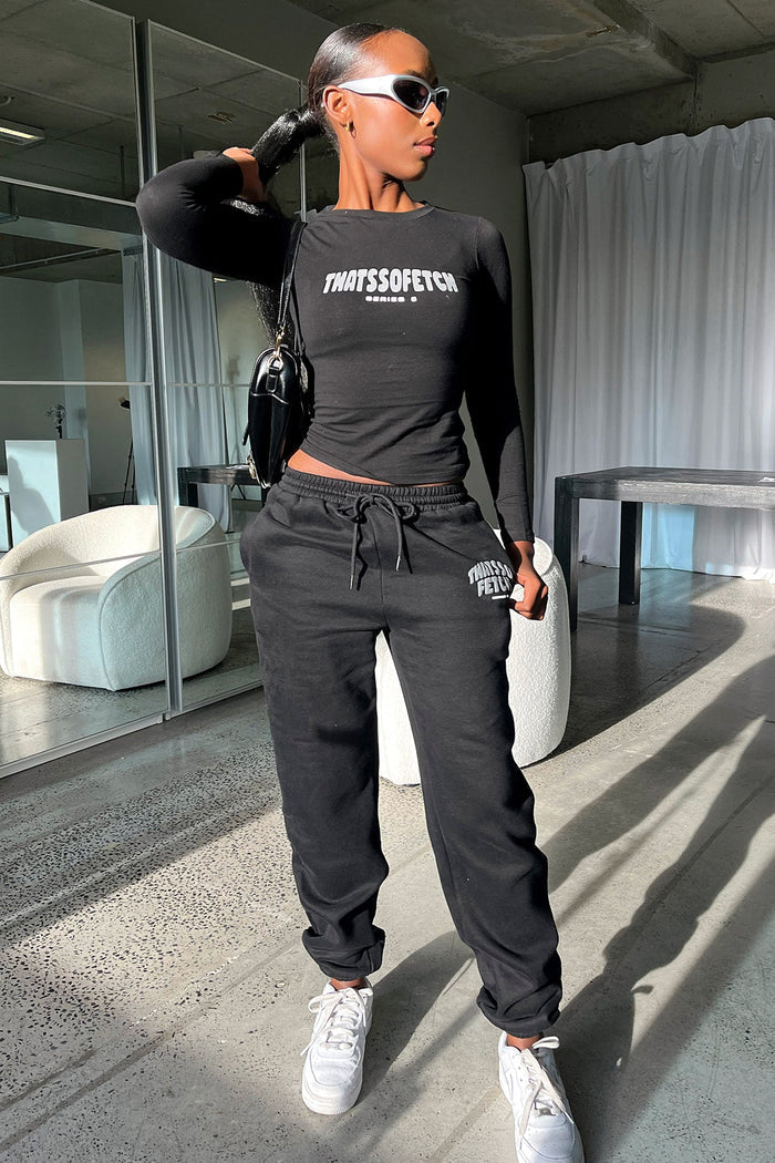 Series 5 Long Sleeve Tee - Black