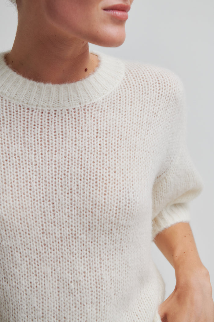 Silia Knit SS O-Neck