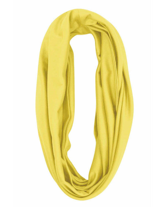 Silky Cotton Snood Scarf - Celery - The Classic Boutique