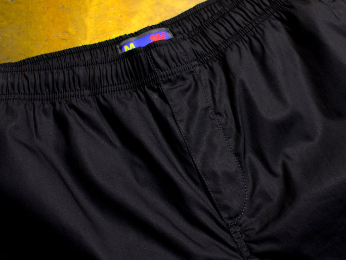 SM Patch Beach Short - Black