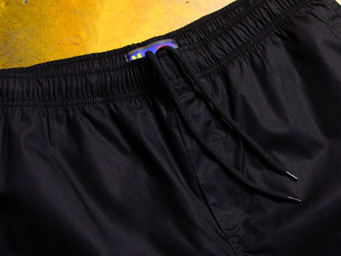 SM Patch Beach Short - Black