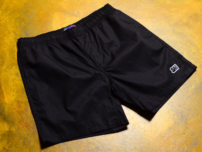 SM Patch Beach Short - Black