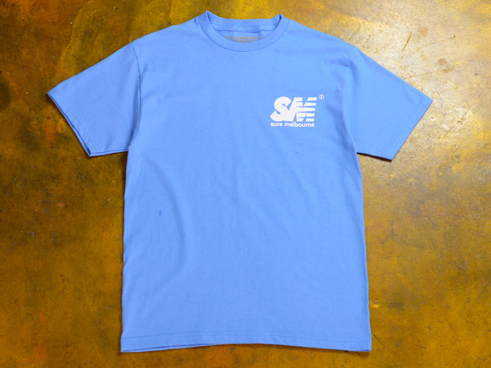 SM T-Shirt - Carolina Blue / White