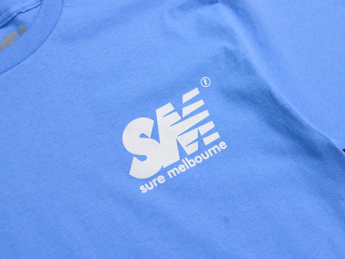 SM T-Shirt - Carolina Blue / White