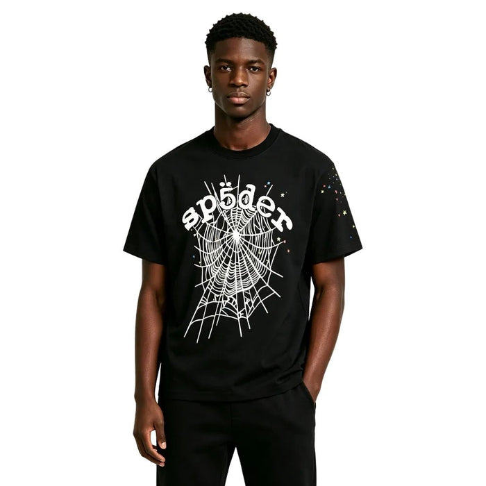Sp5der OG Web V2 Tee Black - Afewvibe