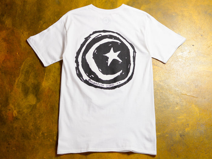Star and Moon T-Shirt - White