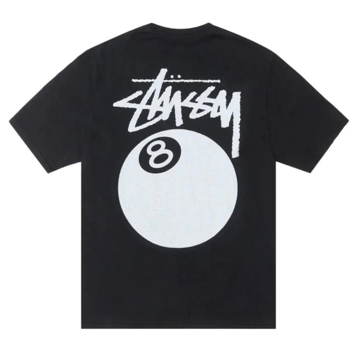 Stussy 8 Ball Pigment Dyed Tee Black - Afewvibe