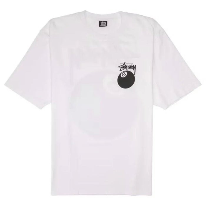 Stussy 8 Ball Tee White - Afewvibe