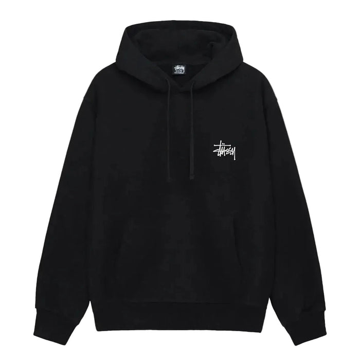 Stussy Basic Hoodie Black - AFewVibe