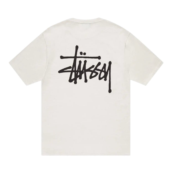Stussy Basic Pigment Dyed TShirt Natural - AFewVibe