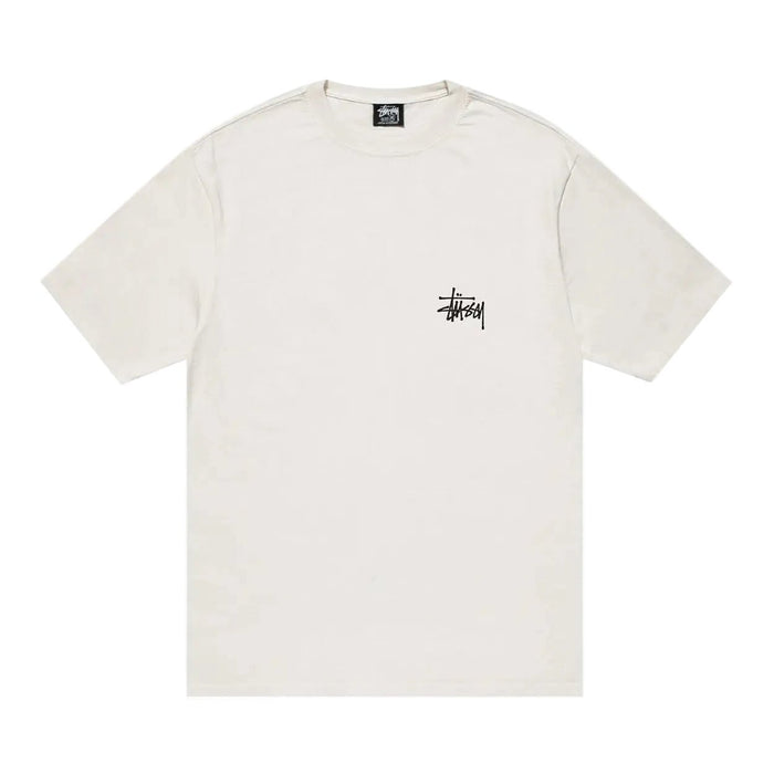 Stussy Basic Pigment Dyed TShirt Natural - AFewVibe