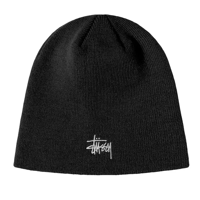 Stussy Basic Skullcap Beanie Black - Afewvibe