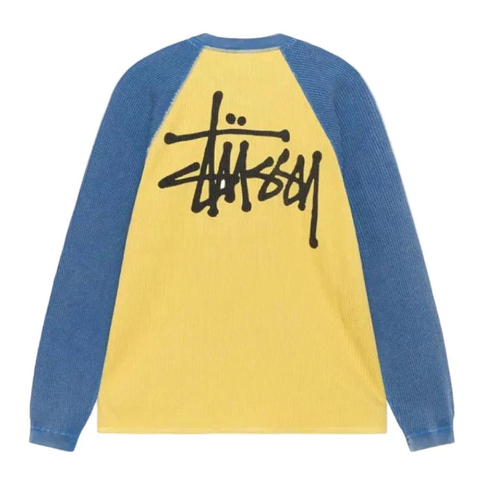 Stussy Basic Thermal 2 Tone Yellow - Afewvibe