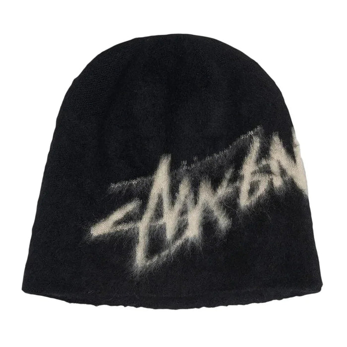 Stussy Brushed Out Stock Skullcap Black - Afewvibe