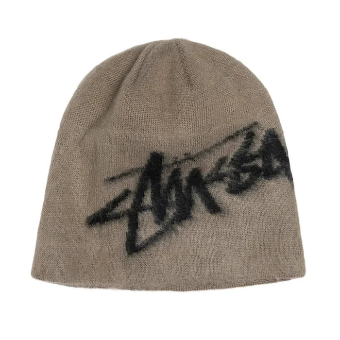 Stussy Brushed Out Stock Skullcap Sand - Afewvibe