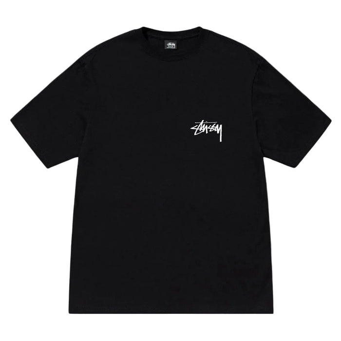 Stussy Diced Out Tee Black Diced Out graphic view