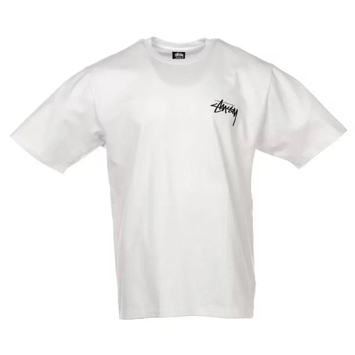 Stussy Fuzzy Dice Tee White - Afewvibe