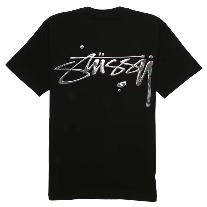 Stussy Mercury Tee Black - AFewVibe
