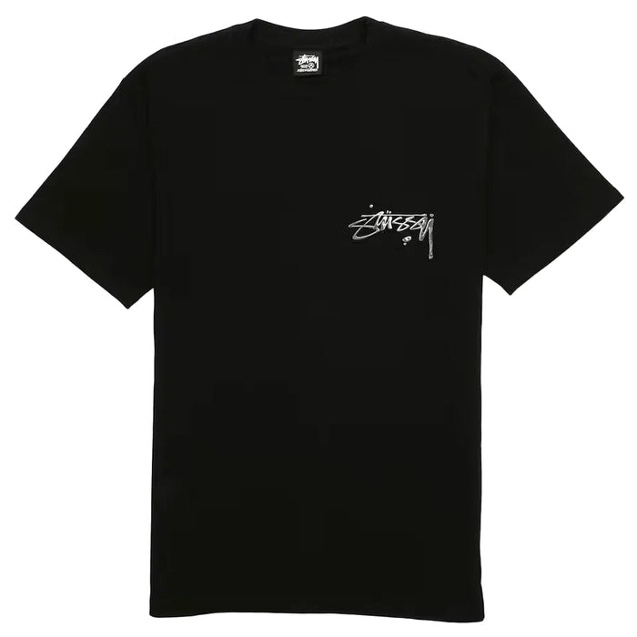 Stussy Mercury Tee Black - AFewVibe