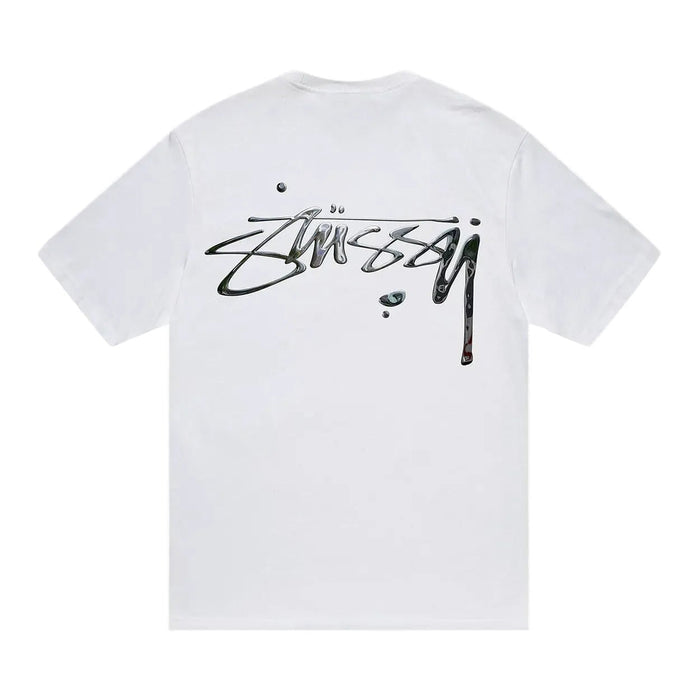 Stussy Mercury Tee White - AFewVibe