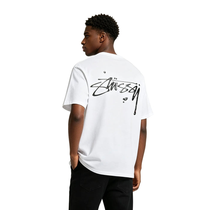 Stussy Mercury Tee White - AFewVibe