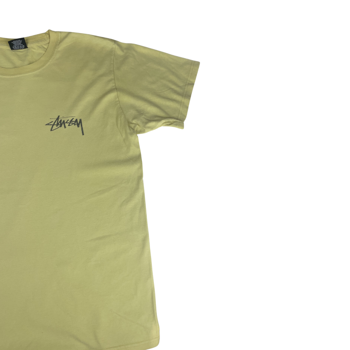 Stüssy "Mushroom" Vintage Tee – Yellow / M