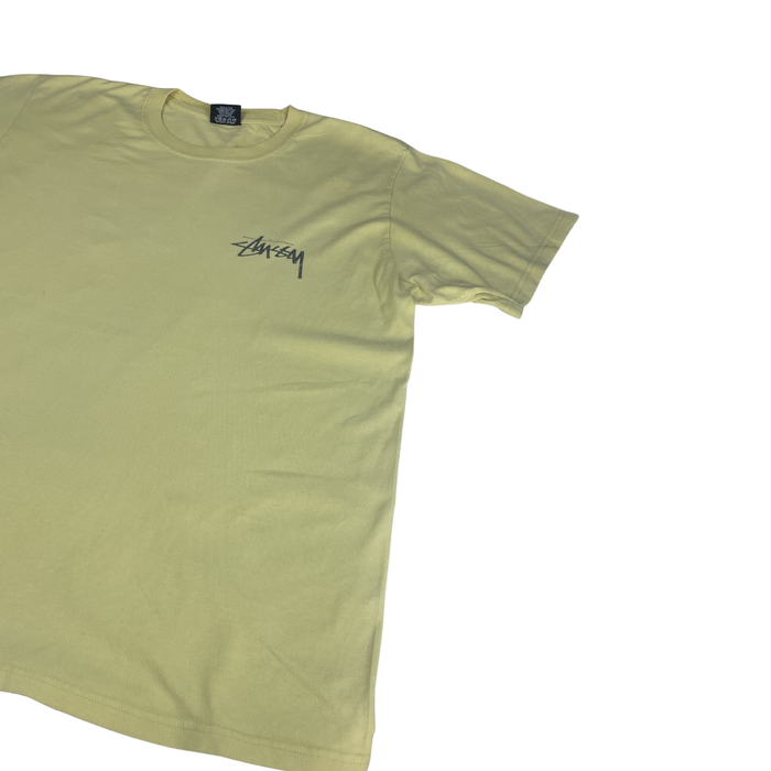 Stüssy "Mushroom" Vintage Tee – Yellow / M
